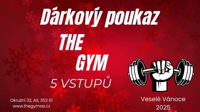 Voucher Vánoční poukaz 5 vstupů